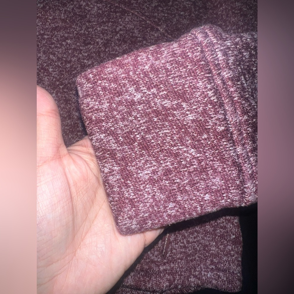 Avalanche Raspberry Color Quarter Zip Sweater Siz… - image 3